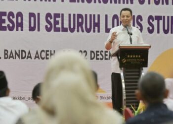 Penjabat Gubernur Ajak Keuchik Selesaikan Stunting di Aceh