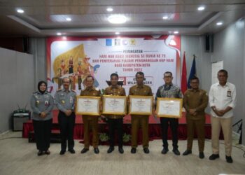 Hari HAM Sedunia, 4 Kabupaten/Kota di Aceh Terima Penghargaan KKPHAM