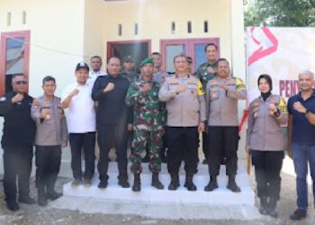 Wakapolda Aceh Hadiri Bedah Rumah dalam Rangka Baksos Akabri Angkatan 1990