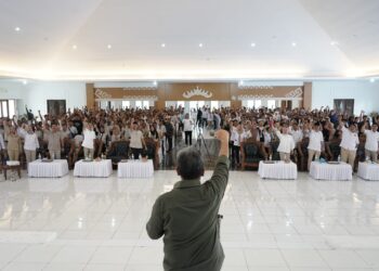 Muzani Beri Pembekalan ke Ribuan Saksi Gerindra di Lampung: Pastikan Prabowo Menang di Setiap TPS