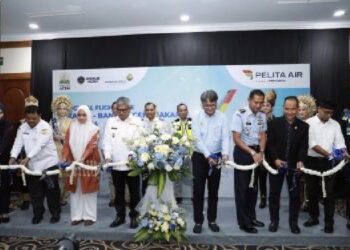 Sukseskan PON XXI Aceh-Sumut, Pelita Air Buka Rute Jakarta-Banda Aceh