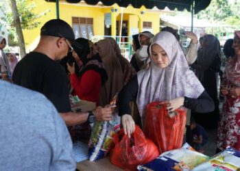 Menjelang Iduladha 1445 H, Warga Lon Asan Rasakan Berkah Pangan Murah Pemkab Aceh Besar
