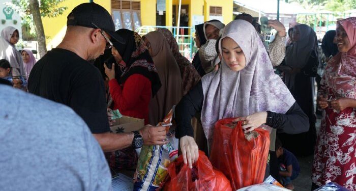 Menjelang Iduladha 1445 H, Warga Lon Asan Rasakan Berkah Pangan Murah Pemkab Aceh Besar