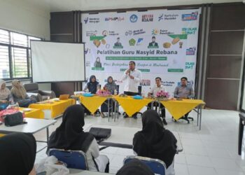 Puluhan Guru di Aceh Besar Dilatih Nasyid Rebana