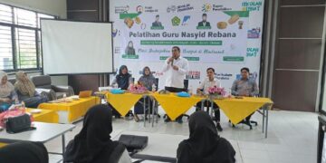 Puluhan Guru di Aceh Besar Dilatih Nasyid Rebana