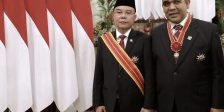 Dua Kader Terbaik Gerindra Dapat Penghargaan dari Presiden Jokowi