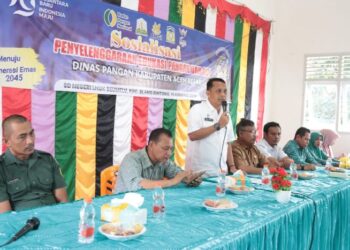 Dinas Pangan Aceh Besar Kembali Sosialisasi Genius dan Pemberian Kudapan Pertama