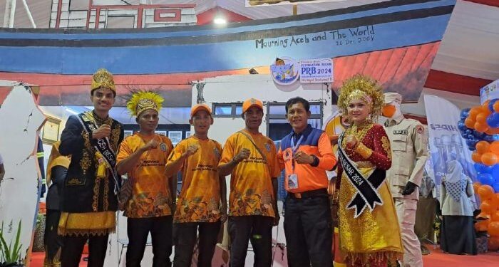 Peringatan Bulan PRB 2024, BPBD Aceh Besar Gelar Stand di Balai Meuseuraya Aceh