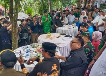 Kick Off HKSN 2024 Dimulai di Desa Talaga: Kolaborasi Mensos Saifullah Yusuf, Mendes Yandri, dan SMSI Pusat