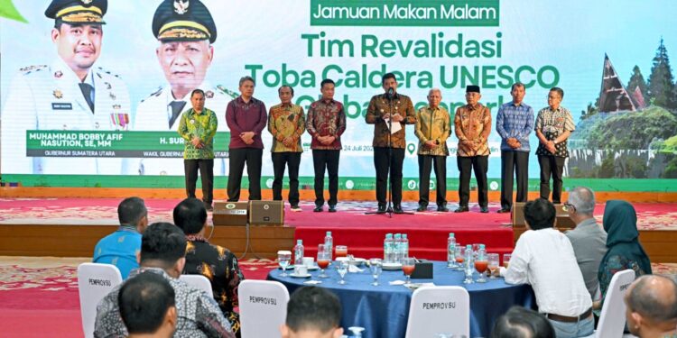 Revalidasi Geopark Kaldera Toba Berakhir, Gubernur Bobby Nasution Optimis Dapat Kartu Hijau