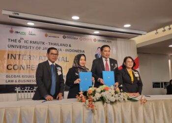 Universitas Jayabaya Sebagai Leader Dalam International Confrence di Thailand