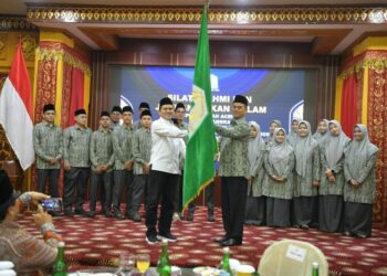 Wagub Lepas Kafilah Aceh Bertanding ke STQH Nasional, Optimis Bisa Raih Juara