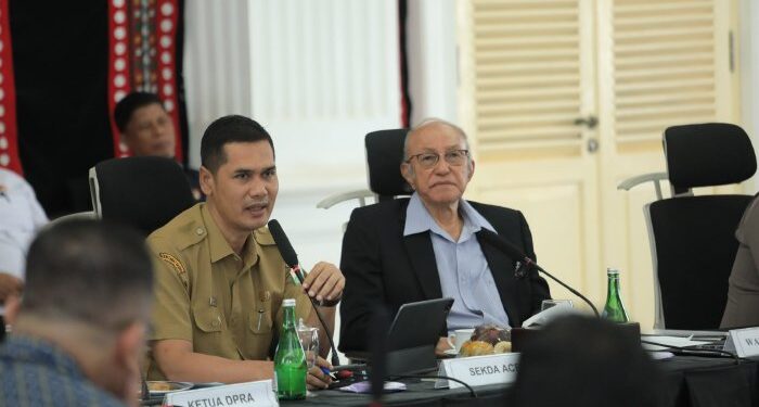Wali Nanggroe Minta Penjelasan Pergub JKA, Sekda Aceh : Penataan Data dan Efisiensi Anggaran