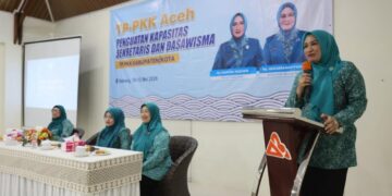 Ketua TP PKK Aceh Ingatkan Kader Tak Hanya Aktif Saat Seremonial