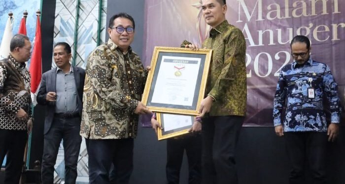 SMSI Nobatkan Sekda Nasir sebagai Tokoh Inspiratif Nasional 2026