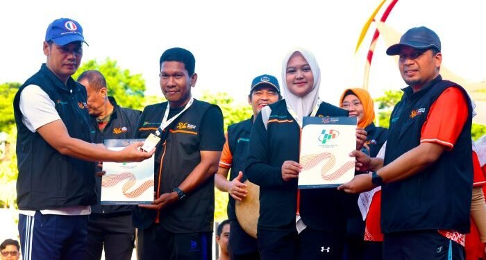Sekda Aceh Hadiri Senam Bersama, Sosialisasikan Sensus Ekonomi 2026.