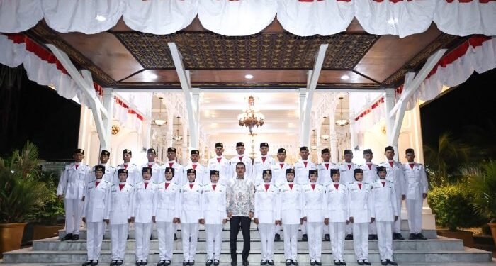 Sekda Aceh Beri Apresiasi kepada Paskibraka 2026 atas Disiplin dan Pengabdian